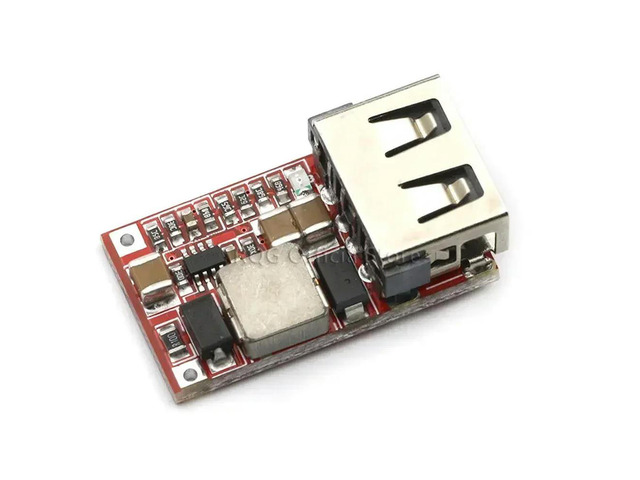 6-24V 24V 12V to 5V USB Step Down Module DC-DC Converter Phone Charger Car Power Supply Module Efficiency 97.5% Buck