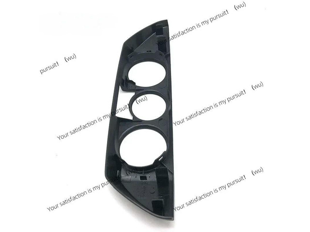 Car Black Front Dashboard AC Heater Control Panel Decorative Cover for Polo 9N 2002-2010 6Q0820075C 1QA