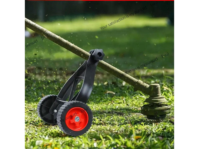Lithium lawn mower bracket auxiliary wheel lawn mower bracket auxiliary wheel lawn beater mobile auxiliary