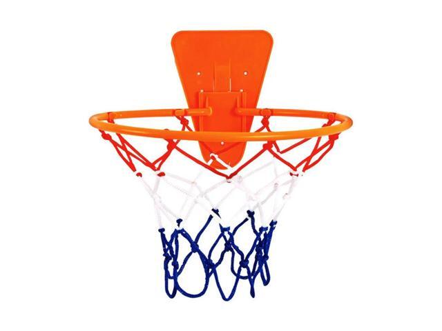 Indoor basketball hoop with net, no drilling required, wall-mounted, adjustable