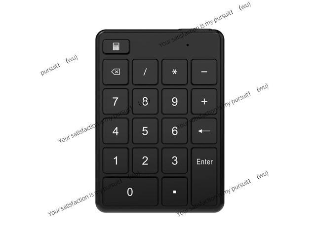 ZOCI-Bluetooth Numeric Keypad Mini Number Keyboard 19 Keys External for Laptop PC Accounting Supplies
