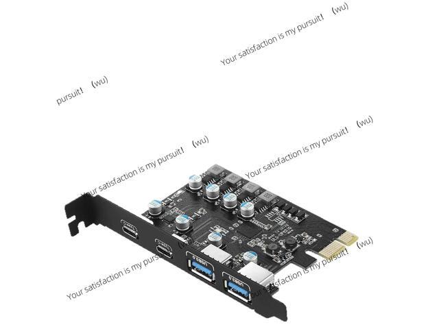 USB3.0 PCIE card 2 * USB A port + 2 * USB C port/USB3.2 GEN1 built-in expansion card