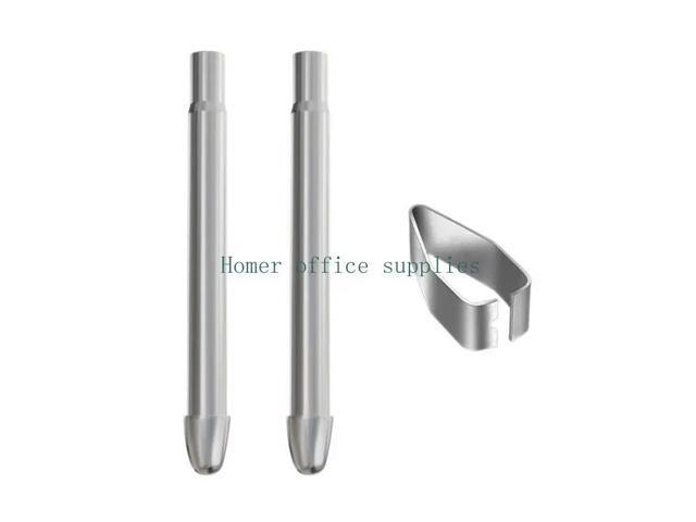 Durability Titaniums Capacitive Pen Tips for Pro7 6 5 4 Laptop, High Precise Styluses Nibs Replacement,with l Clip