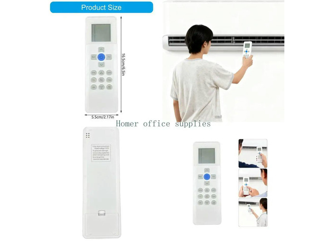 Remote Control Easy Carry for RG67G(2S) BGEF Air Conditioner Ergonomic