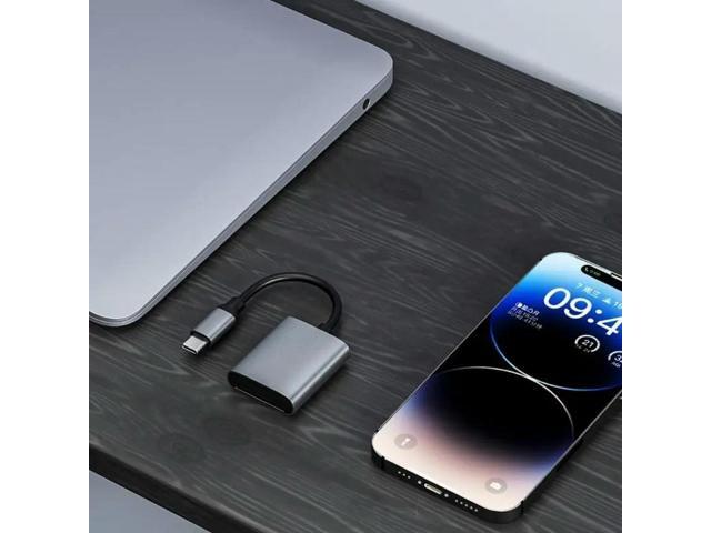 Type C MS Card Adapter Card Reader Easy to Use for Androids Phones Tablets