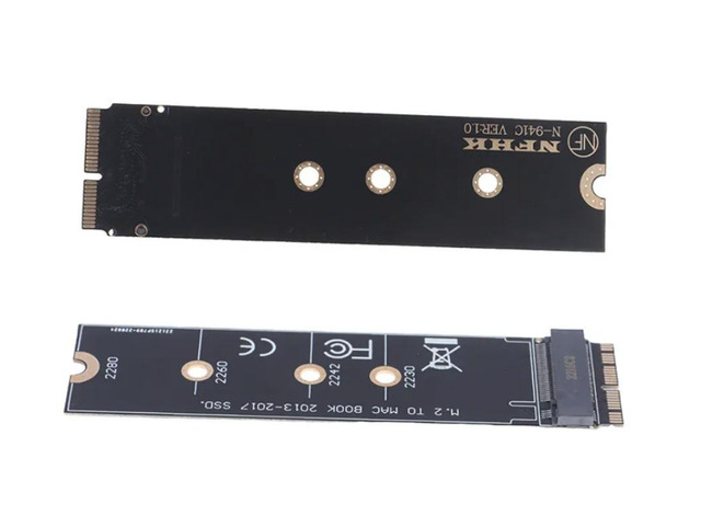 M2 SSD Adapter M.2 PCIE NVME SSD Converter Card For Macbook Air Pro 2013 2014 2015 2017 Year A1465 A1466 A1398 A1502 A1419