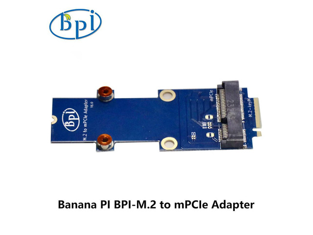 Banana Pi BPI-M.2 to mPCIe Adapter 6e Applicable to BPI-R3