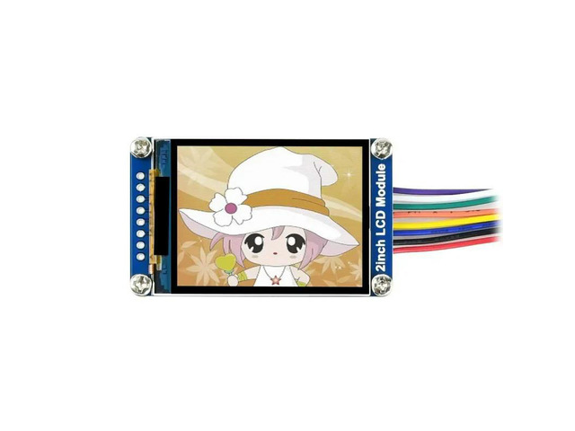 2inch LCD Display Module IPS Screen 240×320 Resolution SPI Interface