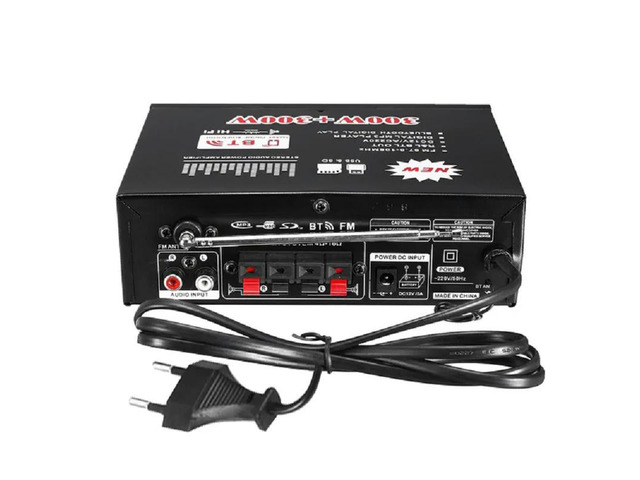 300W+300W Digital HIFI Audio Stereo Power Amplifier BT-298A Bluetooth Amplifiers 12V/ 220V
