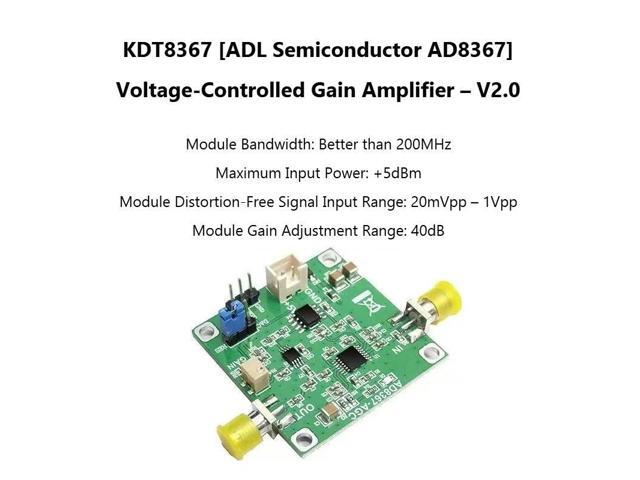 AD8367 Amplifier Module AGC Amplifier Module Variable Gain Integrated Broadband Amplifier Special AGC KDT8367AGC-014