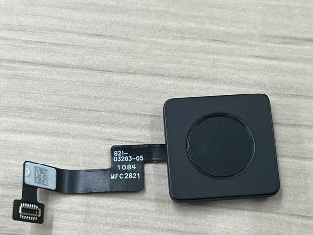821-03283-05 for MacBook Pro Retina 14' M1 Pro/Max A2442 Power on/off Button Touch ID with Flex Cable EMC3650 Late 2021 Year