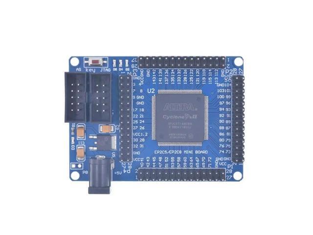 CycloneII EP2C5T144 Minimum System Development Learning Board Module 5V EPCS4 4M Reset Switch Power Indicator EP2C5/EP2C8