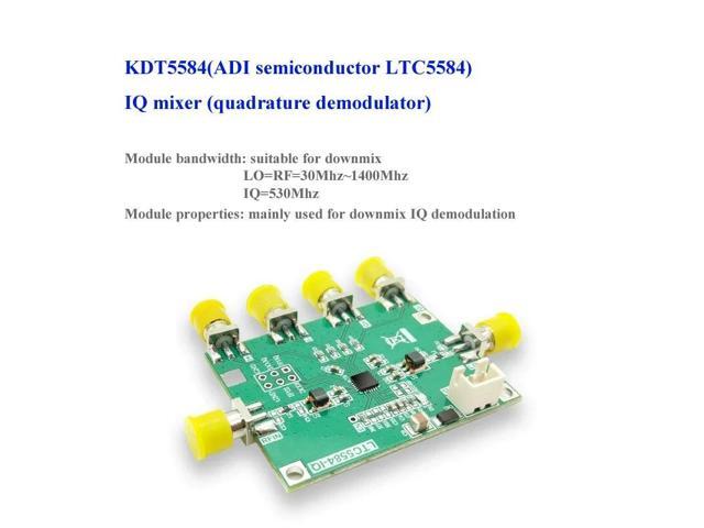 LTC5584 High Performance IQ Mixing Module, Quadrature Demodulator, Downmixer 1.4GHz30MHz Demodulation KDT5584-021