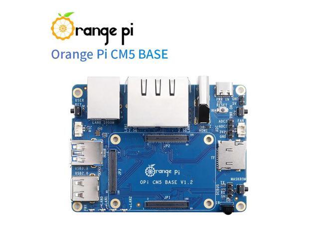 Orange Pi CM5 Base Board 2.5G Gigabit LAN Single Board Computer Suitable for OrangePi Compute Module 5 Core Board