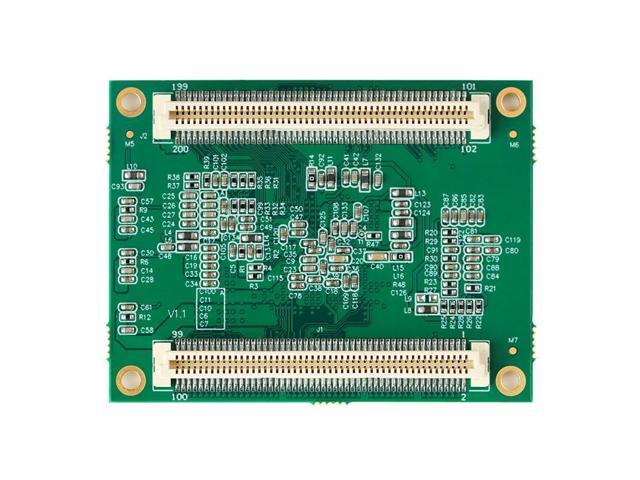 AH3000 Nuvoton MA35D1 Core Board, Multi-core Heterogeneous, 17 Serial Ports, 4 CANFD, Dual Gigabit Ethernet, LCD MA35D16A887C