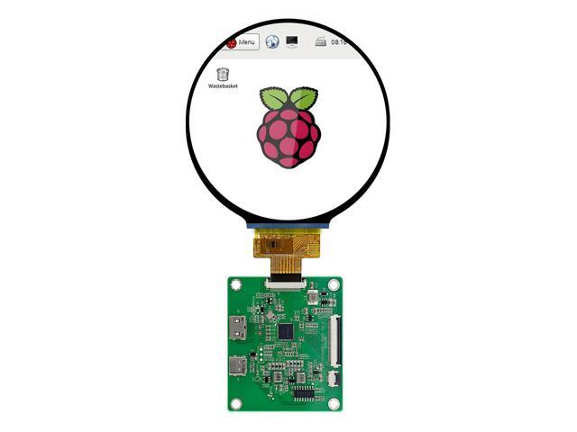VIEWE 4-Inch Round TFT LCD, 720×720, MIPI DSI Interface, HDMI Driver Board