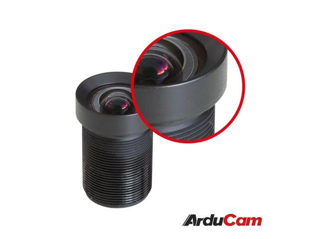Arducam 70 Degree M12 Lens Bundle for Raspberry Pi HQ Camera, with Tripod Stand and 2ft/60cm Black Camera Cable