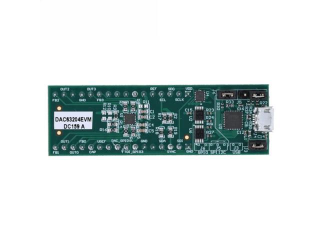 DAC63204EVM 4-Channel 12-Bit VOUT/IOUT DAC Evaluation Module High Precision for Industrial Automation