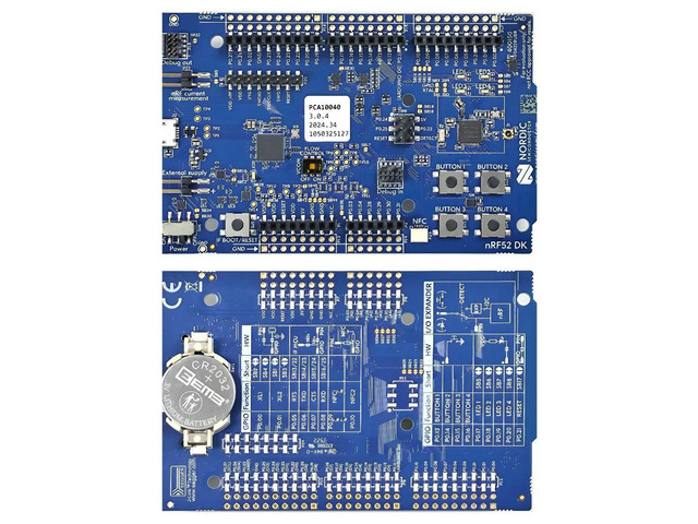 NRF52-DK Development Kit, Bluetooth BLE/Mesh/ANT/2.4GHz Multi-protocol, Support NRF52810/nRF52832 Development Board