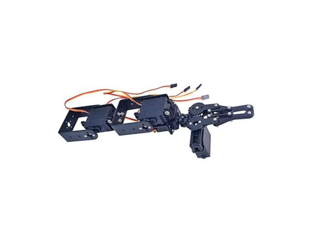 Xiao R Ge4 DOF Aluminum Alloy Robot kit with 4 Servos Mechanical Robot Afor Raspberry Pi Robotic car