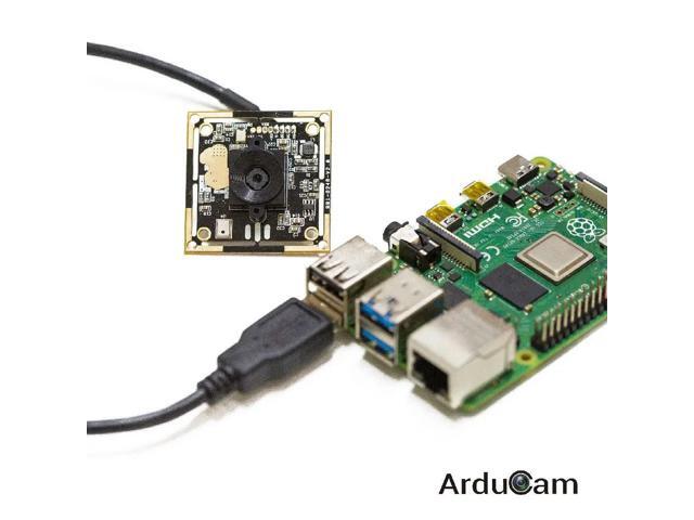Arducam 8MP 1080P Auto Focus USB Camera Module with Microphone, 1/3.2' CMOS IMX179 Mini UVC USB2.0 Webcam Board with 3.3ft/1m Ca
