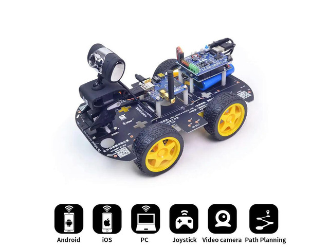 XiaoR GeDS Robot Car Kit for UNO R3,Remote Control HD Camera FPV Robotics Learning & Electronic Toy