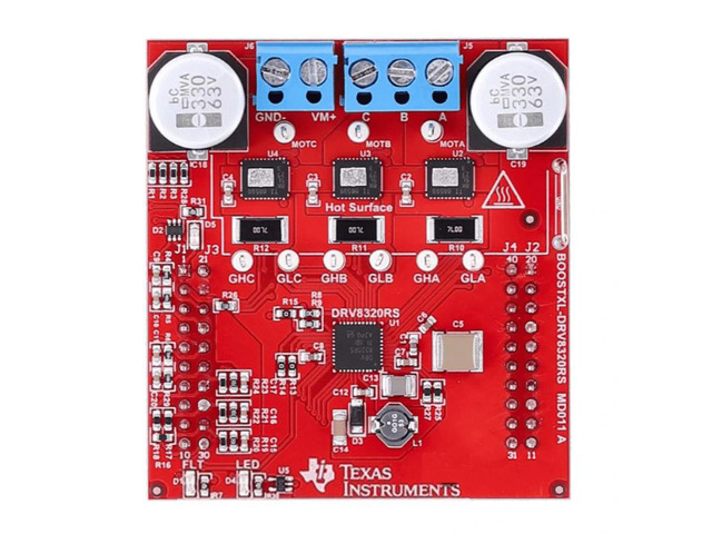 BOOSTXL-DRV8320RS SPI Three-Phase Gate Driver Evaluation Board Industrial-Grade for BLDC/PMSM Drives