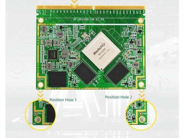 High performance Rockchip SOM RK3399 Linux core board support MIPI/LVDS/EDP display interface for Market advertising terminal