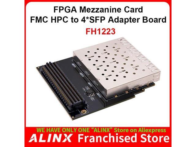 ALINX FH1223: HPC Interface to SFP Optical Fiber Interface Adapter Board FMC Daughter Board for FPGA Kit