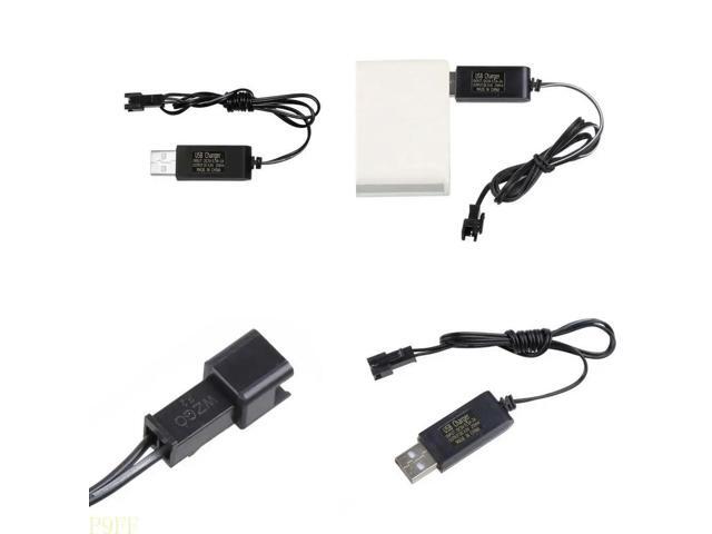 70cm Long Nicd NiMH Pack USB Charging Cable 2P Plug