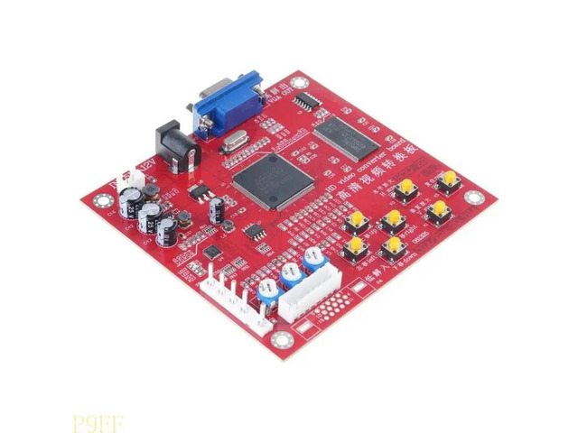 Game Console Video Game Converter Board Game CGA to VGA Converter Auto Scan & Identify 15K 24K 31K Gaming
