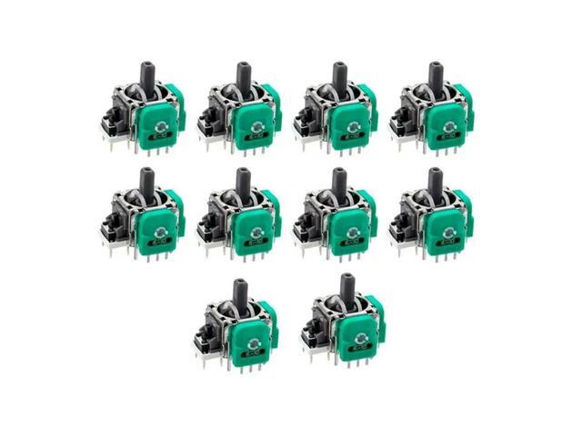 10Pcs For Switch Pro Hall Electromagnetic Joystick For NS Switch Pro Game Console 3D Hall Joystick Sensor Potentiometer