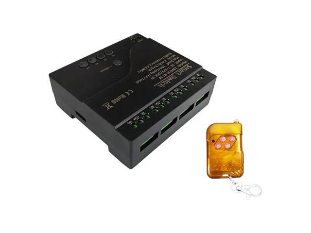 Ewelink 4CH Relay Switch Module APP RF Control With 433M Remote Controller Works With Alexa Google Home