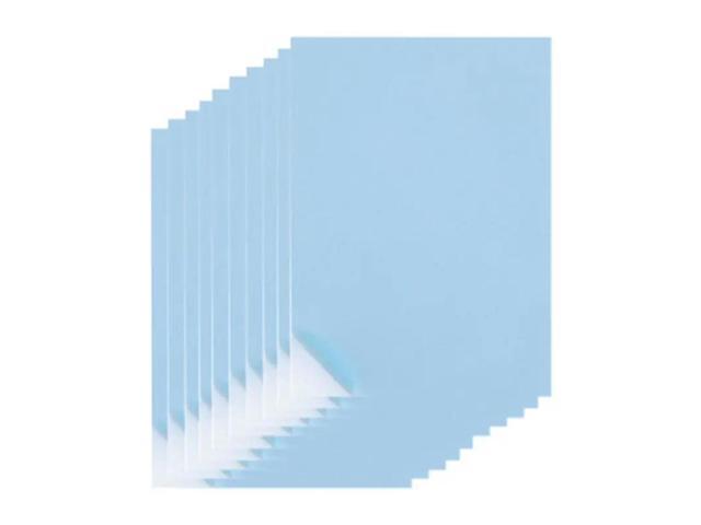 A4 Sticker els 8.27X11.69 Inch For Laser/Inkjet Printers For Office School Light Blue