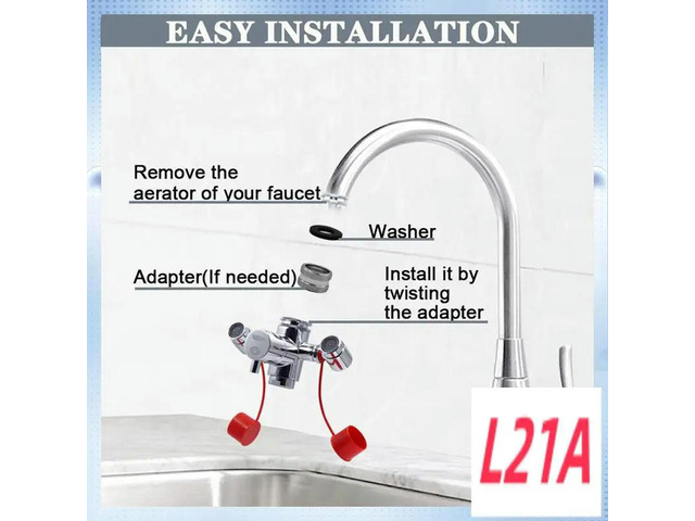 Faucet Mounted Eyewash Station With Cover,Reliable First-AID Emergency Eye Wash Unit For Sink Attachment For,Factory