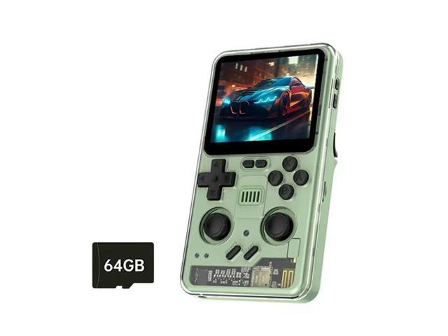 RGB20PRO Retro Handheld Game Console 64GB 3.2Inch IPS Screen Built-In +Bluetooth For GB/GBA/GBC/PSP Simulator A