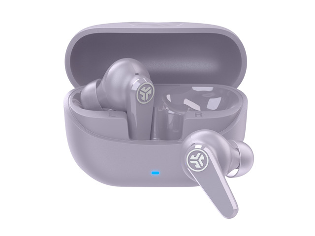 Go Pods ANC, True Wireless Earbuds, Active Noise Cancelling Bluetooth Earbuds, Lilac