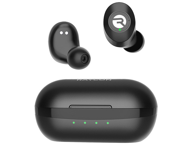 Everyday Bluetooth Wireless Earbuds with Microphone - Active Noise Cancelling, Sweat & Water-Resistant Earphones, Ear Buds Wireless Bluetooth (Black)