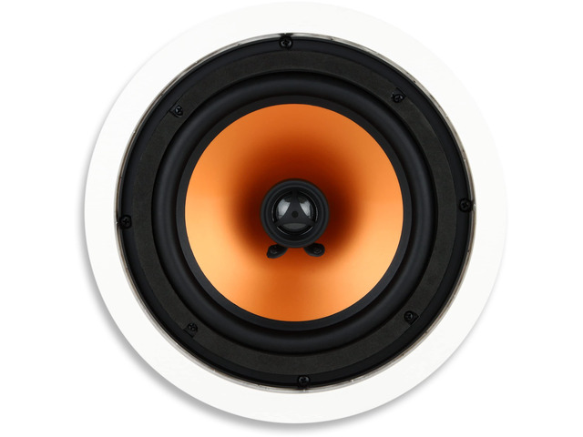 M-8C 2-Way in-Ceiling Round Speaker, 9.4' Cutout Diameter, Whole House Audio, Home Theater, Indoor or Covered Outdoor, 8' Woofer, 1' Tweeter,...