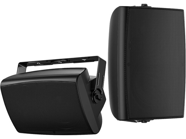 Herdio 6.5 Inches Indoor Outdoor Bluetooth Speakers Waterproof Wired 400 Watts with Powerful Bass,2 Way Wall Mount Speakers All-Weather Durability...