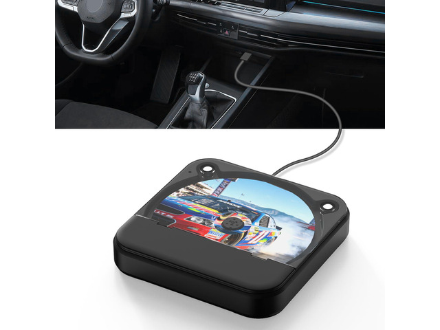 CD Player for Car with USB/AUX Port External CD Player with Remote Control & Anti-Skip,Plug & Play for Vehicle, Compatible with Car, Laptop, TV,...