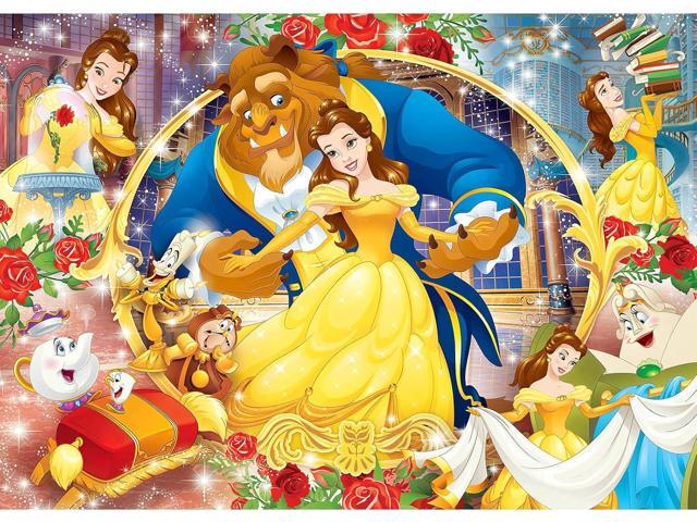 Princess Backdrop, 7x5 FT Banner Background Cartoon Theme Birthday Party Supplies & Decor for Girls
