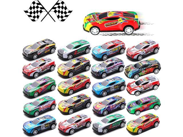 200 Pack Pull Back Cars for Kids, Mini Vehicles Toy Bulk Party Favor Race Cars Toys, Goodie Bag Stuffers, Pinata Fillers for Boys Girls Toddlers (200)