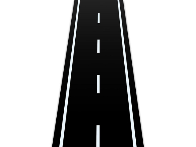 Remagr Racetrack Floor Running Black Racer Party Decoration Mat Road Table Runner Long Racetrack Tablecloth Drag for Party (Simple Style,118 ft X 2...