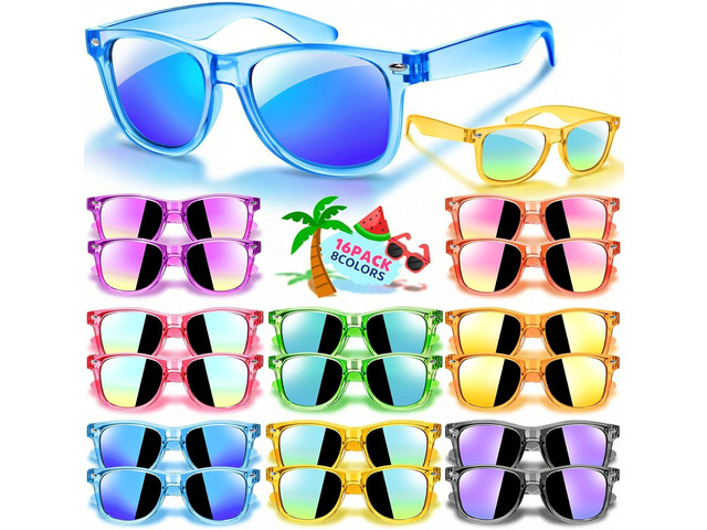 Kids Sunglasses Bulk Party Favors, Boys Girls Easter Gifts Sunglasses for Kids Age 3-8, Birthday Goodie Bags Stuffers for Pool Beach Party...