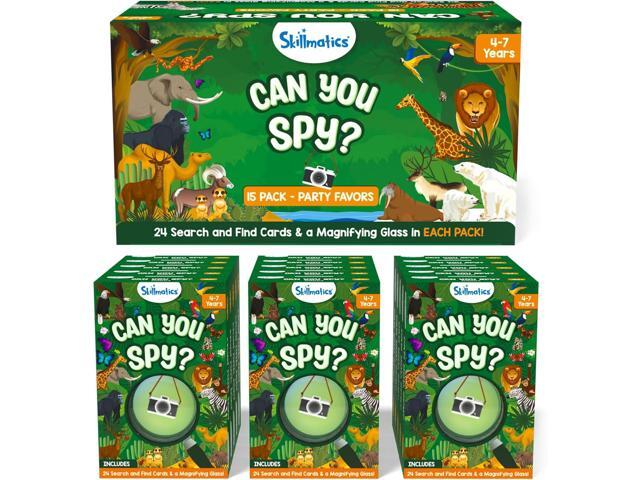 Skillmatics Party Favors (Pack of 15) - Can You Spy Animals Card Set, Search & Find Game for Kids, Goodie Bag Toy & Educational Gift for Girls &... Skillmatics Party Favors (Pack of 15) - Can You Spy Animals Card Set, Search & Find Game for Kids, Goodie Bag Toy & Educational Gift for Girls &...