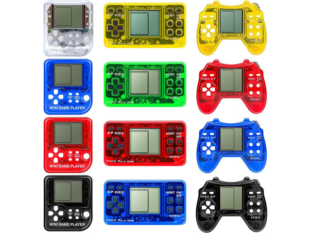 APZ 12 PCS Video Game Party Favors,Video Game Keychain for Kids,Idea Gift for Video Game Party Birthday Supplies,Goodies Bags Stuffer