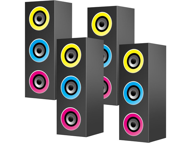 4 Pcs 80s 90s Party Decorations Hip Hop Party Favor 16.5 x 5.9 x 5.9 Inches Large Paper Boombox Boxes for Retro 1980s 1990s Theme Music Neon...