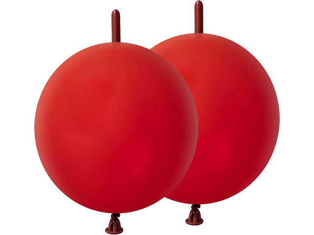 Dark Red Link Balloons 6 Inch 120 Pcs Latex Quick Linking Balloon for Birthday Wedding Party Festival Decorations