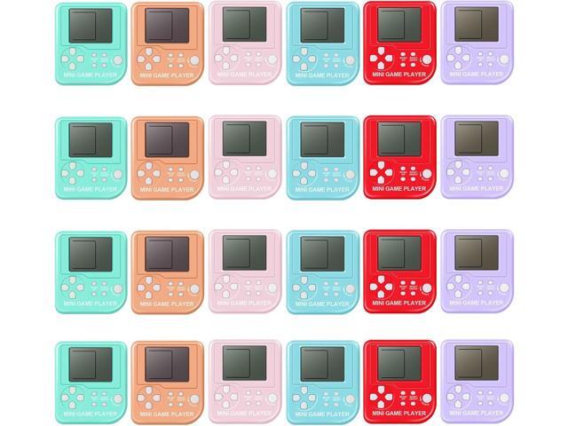 DOEA Video Game Keychain Party Favors,24Pcs Arcade Video Game Keychain,Party Favors for Kids Filled with Bulk Video Game Party Supplies,Birthday.